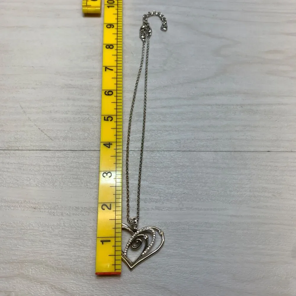 Brighton Celestia Love  Crystal Heart‎ Pendant Necklace